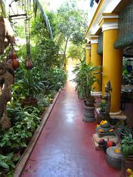 Coloniale Heritage Guesthouse Pondicherry India Beautiful Homes House Exterior Indian Garden