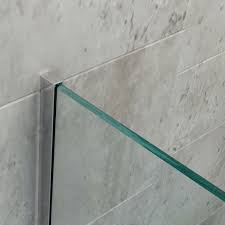 Mit dem skanholz wandanschlussprofil für terrassenüberdachungen stellen sie einen wasserdichten abschluss zwischen überdachung und hauswand her. Wandanschlussprofil Fur Bernstein Duschabtrennung Walk In Ex101 Farbe Glasstarke Wahlbar