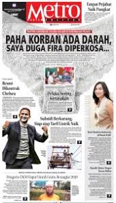 Akhbar harian metro edisi 10 ogos 2020. Koran Hari Ini Archives Metropolitan Id