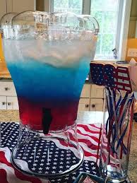 Red White And Blue Layered Punch Crafty Morning Fourth Of July Drinks Red White Blue Drink Blue Party Punches