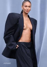 Nude Joan Smalls raw and real - a glimpse of her private world