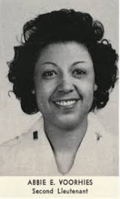 Abbie Voorhies, Military Nurse and Officer born
