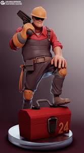 Team Fortress 2 - Engineer Display Figuremodel - 3D Resin Print - - Etsy