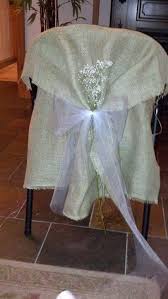 A Little Too Rough Looking But You Get The Idea Diy Chair Covers For Metal Folding Chairs Diy Chair Covers Chair Covers Folding Chair Covers