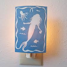 Mermaid Shrink Film Night Light Whimziville