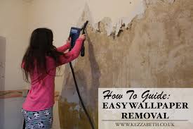 Clear out any wall art, shelves, window treatments, and towel racks that could get in the way of your paint job. Tips For Easy Wallpaper Removal Kezzabeth Diy Renovation Blog