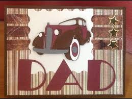 Card making kits for adults, seed packet card, diy card kits to make, easy diy crafts, make your own cards, beginner craft kit, flower seeds. Father S Day Vintage Car Handmade Card Youtube