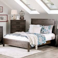 Get free shipping on qualified rustic bedroom furniture or buy online pick up in store today in the furniture department. Furniture Of America Nali Rustic Brown Solid Wood Panel Bed Overstock 20010114
