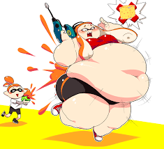 Splatoon by squarewave29 | Body Inflation | Know Your Meme