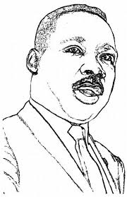 Martin Luther King Pictures Coloring Page