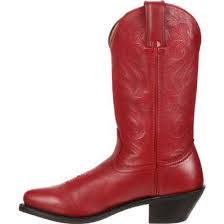 At sheplers.com we have a great selection of men's round toe cowboy boots from the biggest brands in western wear like tony lama cowboy boots, boulet, twisted x, ariat, laredo, dan post and ferrini. Durango Women S Red Leather Western Boot Style Rd4105