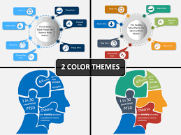 Schizophrenia and related psychotic disorders. Mental Illness Powerpoint Template Sketchbubble