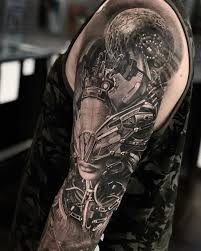 Best Black And Grey Realism Tattoo Artists Near Me Woman Alien Tech Artist Popotattoo Follow Skingiants For Daily Tattoos Sharing Only The Best Tattoos Artists On I En 2020