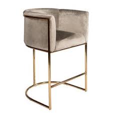 Everly Quinn Pelkey Erin Gold Bar Chair Wayfair Counter Chairs Chair Decor