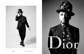Please check our other listing for more designs and sizes.please note, frames are not included.if you are looking to purch Boy George And A Ap Rocky Team Up With Dior Homme Dazed