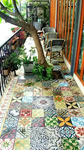 See more ideas about mosaic, mosaic flooring, mosaic art. 20 Catchy Mosaic Floor Ideas For Home Interior Trenduhome Painting Tile Floors Balcony Decor Mosaic Flooring