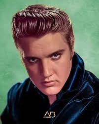 Elvis Presley's hair color and appearance preferences