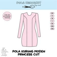 Tiba2 cam tepikat plak ngan 1 kain warna merah.tros amik. A Z Cara Menjahit Baju Kurung Moden New Utusan Shopee Malaysia