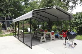 Shelter Logic Arrow Storage All Weather Carport 10 X 20 X 7 Cph102007 California Car Cover Co