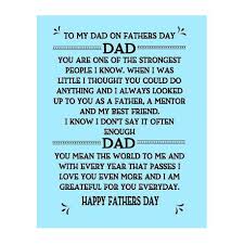 If you can't find the words, try using one of these sentimental poems in your card. To My Dad On Fathers Day Fathers Day Poem For Dad On A Light Blue Notebook Better Than A Card Dad Can Read Your Message Everyday On This 100 Pa Buy