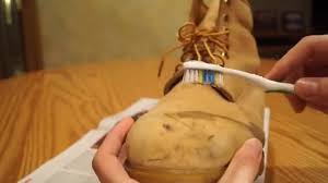 At Home Leather Cleaning How To Clean Timberland Boots Without Ruining Them Clean Timberland Boots How To Clean Timberlands Timberland Suede Boots