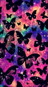 Dark Butterflies Galaxy Wallpaper Androidwallpaper Iphonewallpaper Wallpaper Galaxy Sparkle G Beautiful Butterflies Art Butterfly Wallpaper Butterfly Art