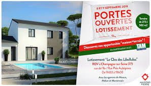 Portes Ouvertes Special Lotissement Pres De Fontainebleau Les 8 Et 9 Septembre Le Blog De Maisons Pierre Constructeur De Maisons Individuelles