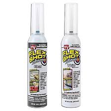 The revolutionary super thick, rubber sealant to caulk, bond and seal virtually everything. Flex Shot Sealant As Seen On Tv Altmeyer S Bedbathhome