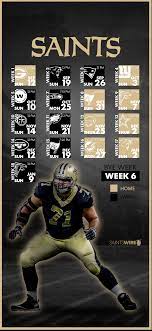 New Orleans Saints 2021 Schedule Download Mobile Desktop Wallpaper