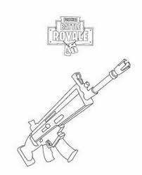 Ausmalbilder Fortnite Waffe Ausmalen Ausmalbilder Malvorlagen Fur Kinder