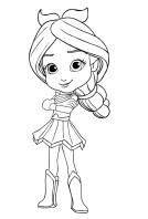 Rainbow rangers coloring pages turn on the printer and click on the drawing of rainbow rangers you prefer. Rainbow Rangers Coloring Page