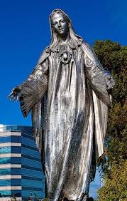 Our Lady Of Peace Statue At Our Lady Of Peace Roman Catholic Church Mg 1200 San Jose California Santa Clara California California Missions