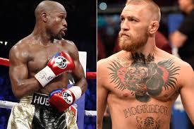 Conor McGregor and Floyd Mayweather Jr ...
