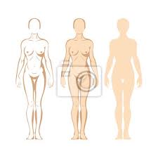 Beauty woman body in the painting of serge marshennikov. Imprints Of The Hands On Naked Female Body Leinwandbilder Bilder Spur Bustenhalter Behalten Myloview De