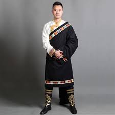 Original Tibetan robe male Tibetan ...