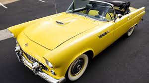 Image result for Goldenrod Yellow 1955 Thunderbird