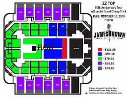 42 Correct James Brown Arena Augusta Ga Seating Chart
