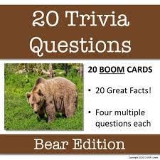 Nov 10, 2019 · general sports trivia questions. Bear Facts For Kids Trivia Fun Reading Passages Laughroom Literacy