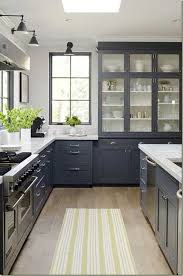Yellow Color Accents Jazz Up Elegant Dark Gray Kitchen Decorating Kitchen Design Kitchen Inspirations Country Kitchen
