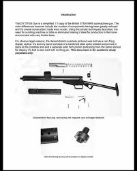 So please help us by uploading 1 new document or like us to download The Diy Sten Gun Is A Simplified 1 1 Copy Of The British Sten Mkiii Submachine Gun The Main Differences However Include The Number Of Components Having Been Greatly Reduced And It S Overall