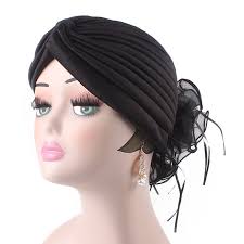 Elizabeth Flower Turban