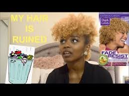 How to get gold blonde highlights. Trash Dark Lovely Light Golden Blonde Hair Color Review Youtube
