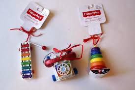 Anne S Odds And Ends Fisher Price Friday Dept 56 Christmas Ornaments At Target Christmas Ornaments Hallmark Ornaments Fisher Price