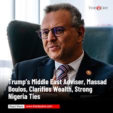 Massad Boulos, President-elect Donald Trump's incoming Middle East Adviser,  has long been perceived as a billionaire mogul, but recent revelations from  the New York Times challenge this image. Boulos, who has never