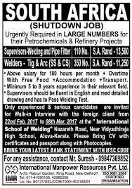 Content updated daily for plumbing job Shutdown Job South Africa Urgently Required Job Inbox Gulf Walk In Interviews