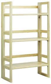 4.5 out of 5 stars. 3 Tier Bamboo Folding Bookcase Tower Storables