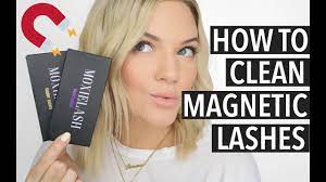 How often should you remove arishine magnetic eyelashes? How To Clean Magnetic Lashes Moxielash Youtube