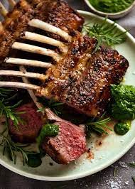 Rosemary Garlic Marinated Rack Of Lamb Roasted Recipe In 2021 Recipetin Eats Lamb Recipes Rack Of Lamb
