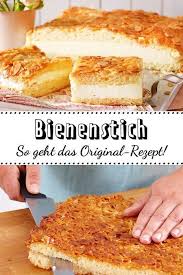 Bienenstich Rezept Zum Selbermachen Lecker Bienenstich Rezept Kuchen Rezepte Einfach Bienenstich Kuchen