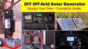 This diy portable solar generator plan is donation ware. High Capacity Off Grid Solar Generator Rev 4 Wiring Diagram Parts List Design Worksheet Youtube